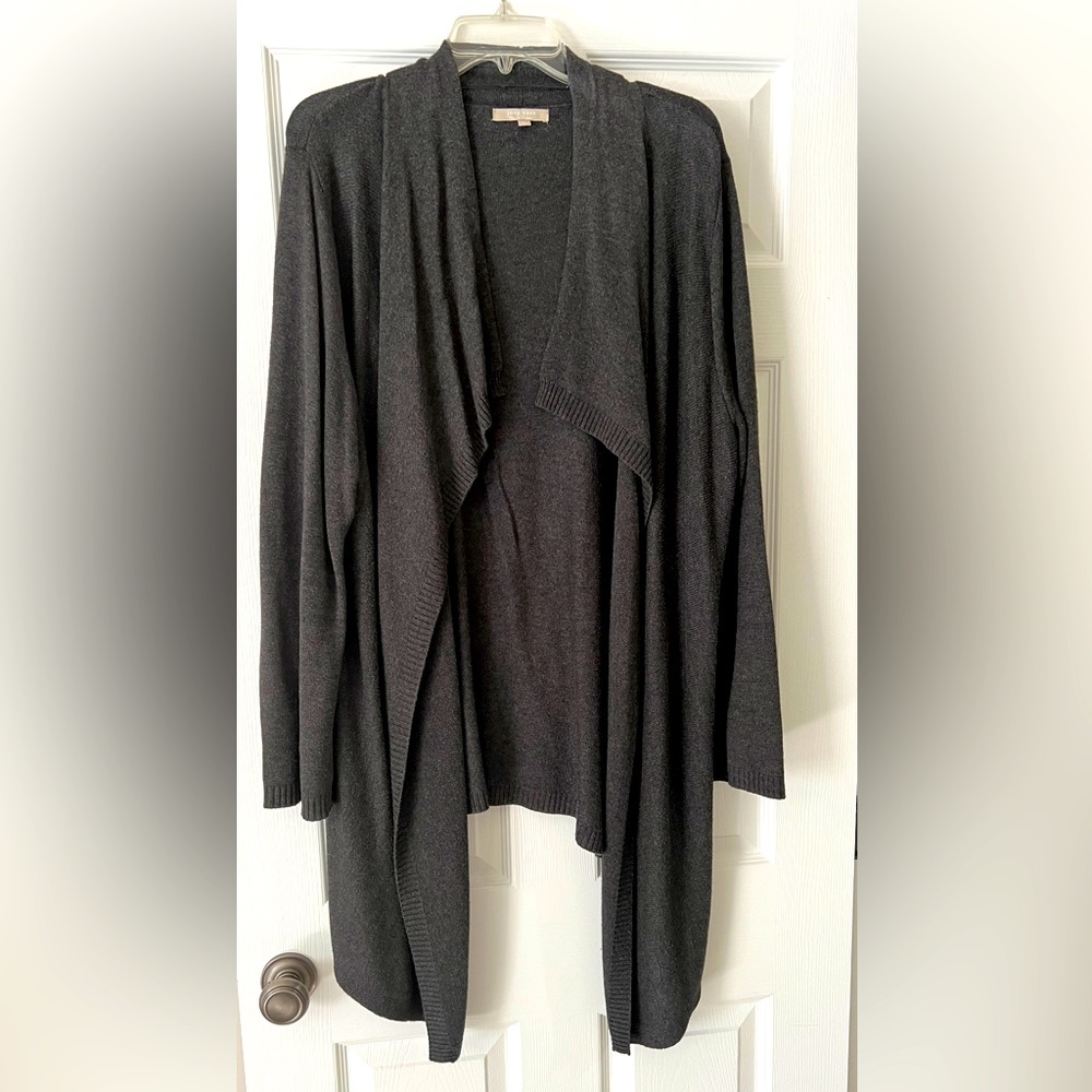 Joan Vass Knit Long Sweater -1X